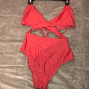 Rustic orange One piece swimsuit